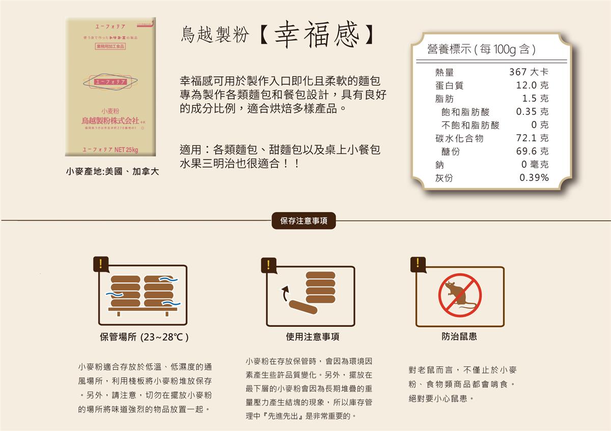鳥越幸福感麵粉
